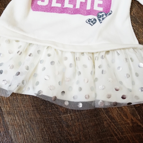 Healthtex Sparkle Selfie Tulle Fleece Lined Dress - Picture 2 of 5